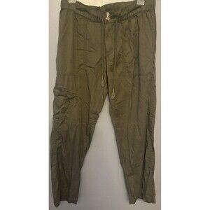 Natural Impression Pants Army Green Joggers . Size Medium With Draw String .